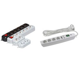 РОЗЕТКИ, ВЫКЛЮЧАТЕЛИ, УДЛИНИТЕЛИ, БАТАРЕЙКИ