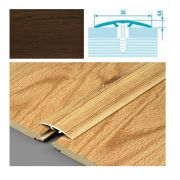 ПОРОГ стык ПС-04/3 35 мм. ДУБ ТЁМНЫЙ 0,9 м. (6/24)  (ПС 04/3.900.091)