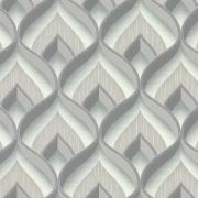 СНЯТО с ПР-ВА Обои Wall Decor Exclusive 75161-46, флизелин, винил ГТ, 1,06х10,05 м. раппорт 64 см.
