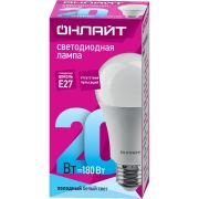 Лампа ОНЛАЙТ 61 158 OLL-A60-20-230-4K-E27