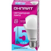 Лампа ОНЛАЙТ 61 150 OLL-A60-15-230-4K-E27