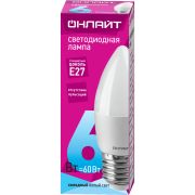 Лампа ОНЛАЙТ 71 631 OLL-C37-6-230-4K-E27-FR
