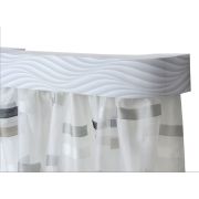 Карниз Ультракомпакт Волна 3D 85 мм. 3х рядный Белый 350 см.