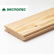 Панель стеновая, ЛИСТВЕННИЦА сращенная р-р 18х85х3000 мм. сорт Экстра