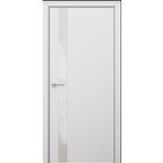 Дверь 0310 Matrix S31 600х2000 мм. Дуб белый матовый/ДБМ, Лакобель белый