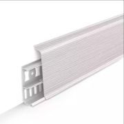 Идеал Деконика Д85 255 / ЯСЕНЬ БЬЯНКО плинтус р-р 85х22х2200 мм. 1/20