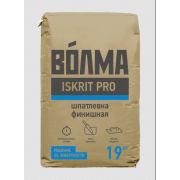 Шпатлёвка финишная для ручного и машинного нанесения 19 кг. ВОЛМА-ISKRIT Pro