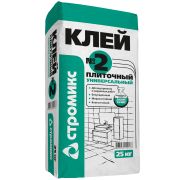 Клей плиточный СТРОМИКС №2 С1 25 кг (1/50)