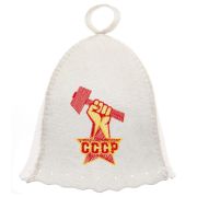 Шапка «СССР» Эко, БАННАЯ ЛИНИЯ 11-075