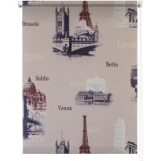 Глобал 8946  Рулонная штора р-р 180*175 бежевый; Светозащита: 70-90%