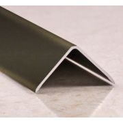 Угол защитный алюминиевый 25х25 мм. 2,7 м. PV64-10 Коричневый матовый
