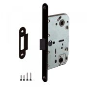 Защелка врезная PL96WC-50/BL BL (черный) (49235) (PUNTO)