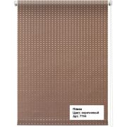 Плаза 7704 Рулонная штора р-р 200*175 коричневый; Светозащита: 70-90%