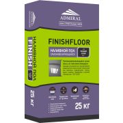 Наливной пол - СТЯЖКА FinishFloor АДМИРАЛ (ТОНКИЙ слой 1-30 мм. 25 кг. 1/49шт ГОСТ