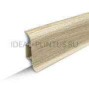 Дуб СЕВЕРНЫЙ 213 плинтус р-р 22х55х2200 мм. с кабель каналом ideal Классик (1/40)