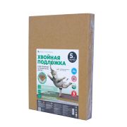 Подложка листовая 5 мм.  ХВОЙНАЯ 0,79х0,59 м. (уп. 15 листов / 7 м2)