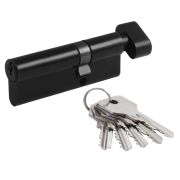 Цилиндр.мех-м STD AL ЛВ-90 (55-35в) (черный) 19139