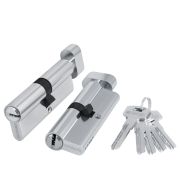 Цилиндровый механизм с вертушкой 200 ZM 100 mm (60+10+30) CP хром 5 кл. 40371