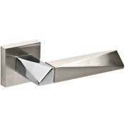 Ручка раздельная DIAMOND DM SN/CP-3 матовый никель/хром 33101