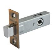 Задвижка дверная 3-45 (мат. кофе) 17216