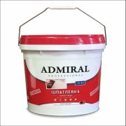 Шпатлёвка ГОТОВАЯ АДМИРАЛ PROFESSIONAL super finish 25 кг.
