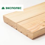Террасная доска, лиственница гладкая р-р  30х90х3000 мм., сорт В